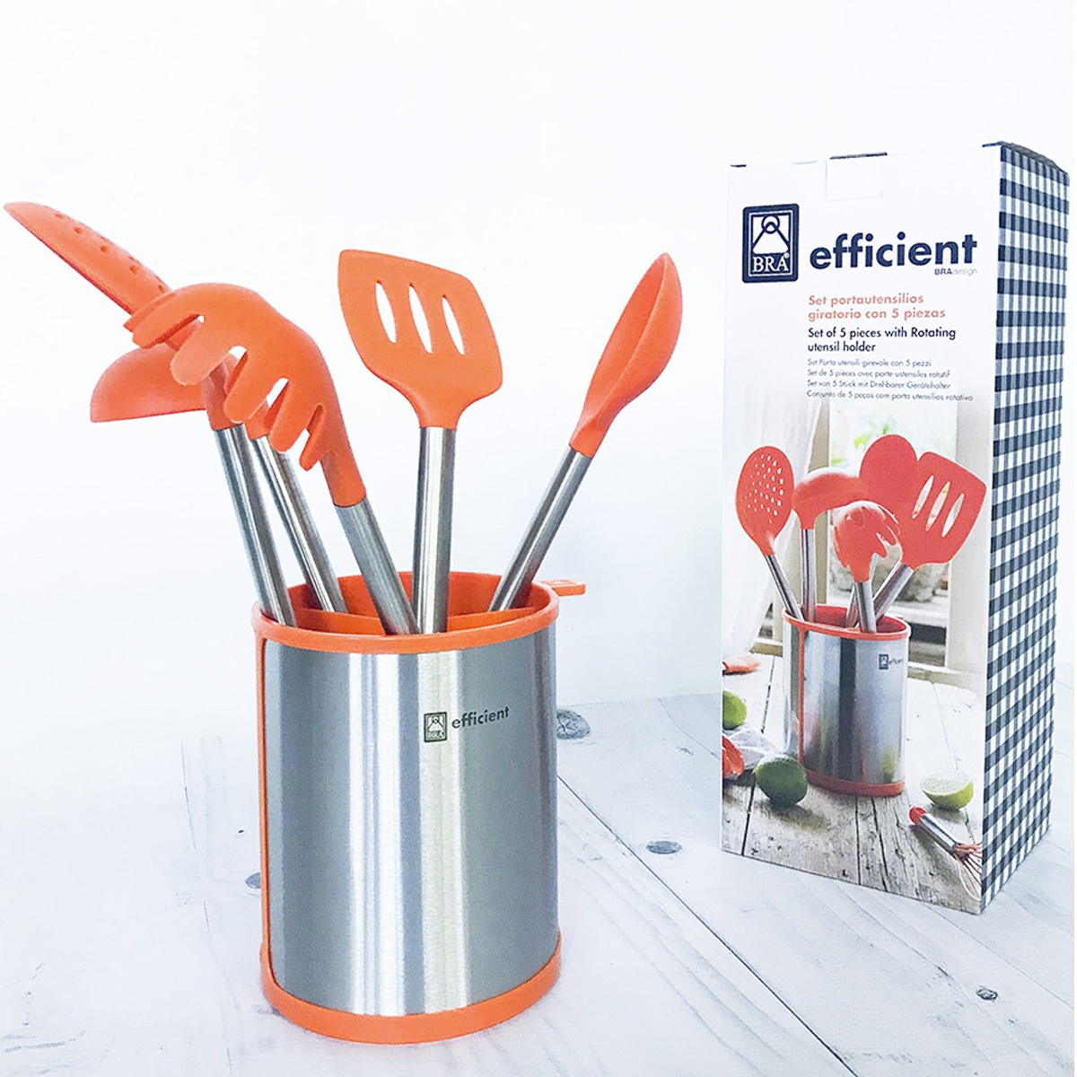 Bote para utensilios Efficient – Cocina con BRA