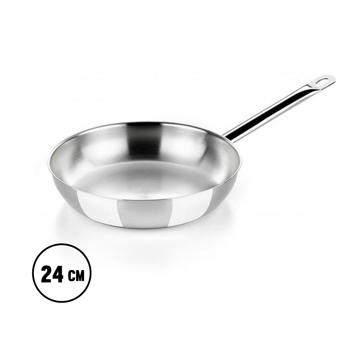 SARTEN BRA CONNECT ACERO INOX 24CM INDUCCION