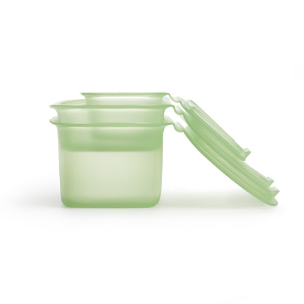 Kit De 3 Recipientes Reutilizables De Silicona - Image 4