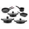 Batería de Cocina 7 Piezas Titan Rock