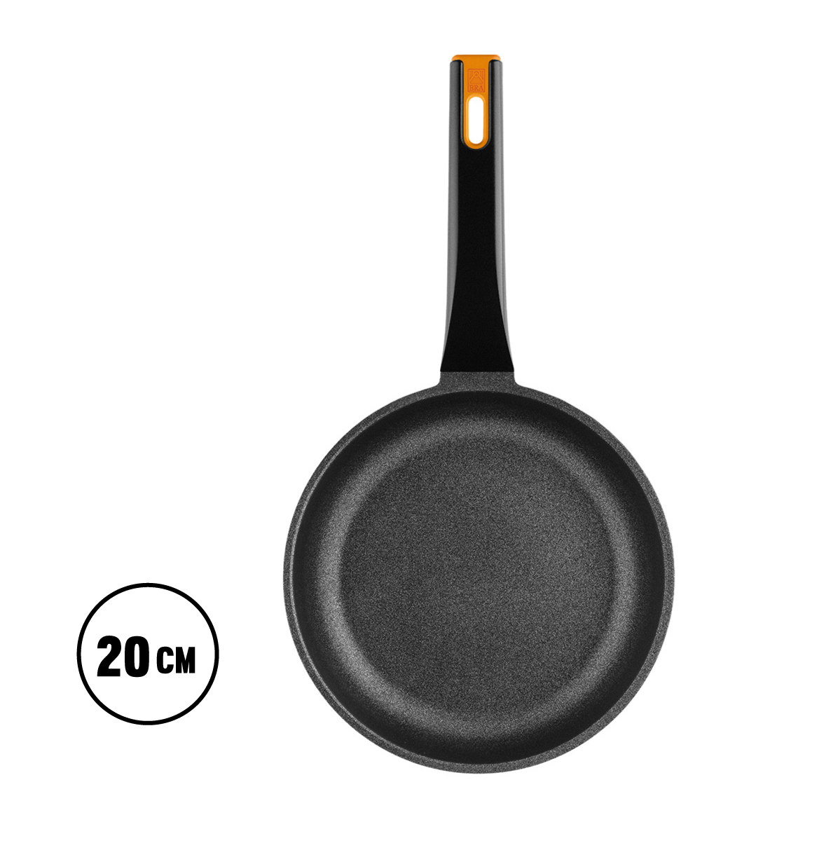 Sartén grill antiadherente Efficient Orange 28 cm - Aluminio fundido - BRA