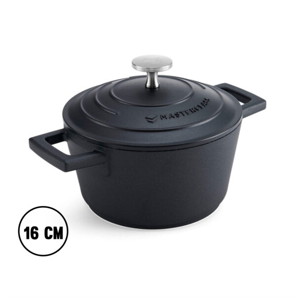 Cacerola Aluminio Fundido 16 cm - 1,4 litros MasterClass