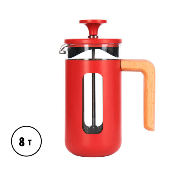 Cafetera Pisa La Cafetière, 8 Tazas, Rojo