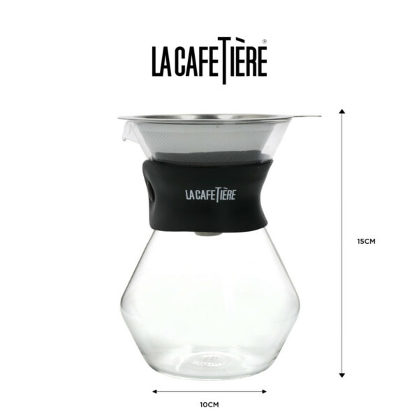 Gotero y Jarra de Café de Vidrio La Cafetière, 3 Tazas - Image 3