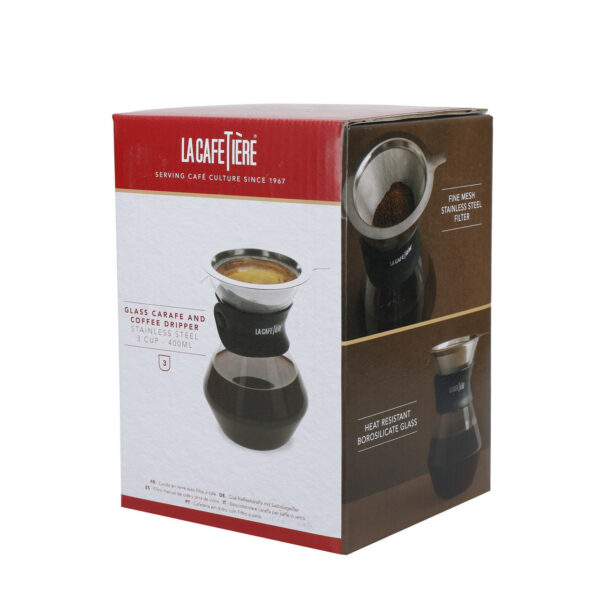 Gotero y Jarra de Café de Vidrio La Cafetière, 3 Tazas - Image 4