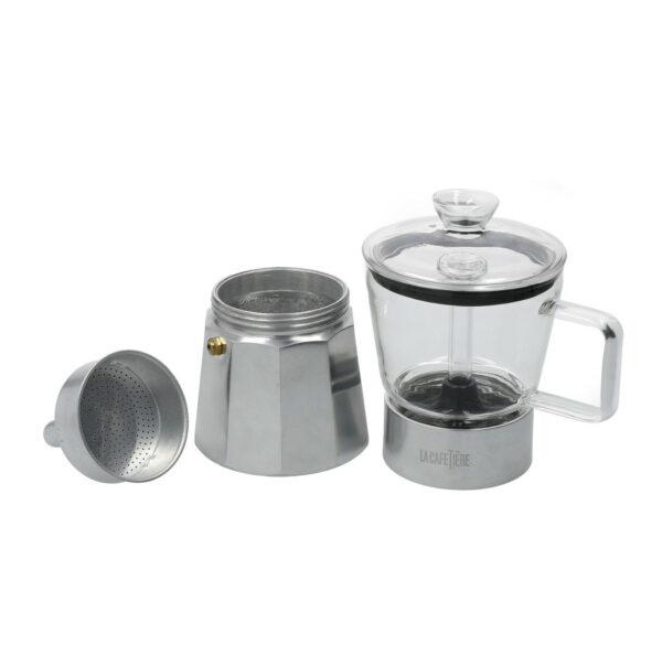 Cafetera Verona, 6 tazas, Plateado - Image 3
