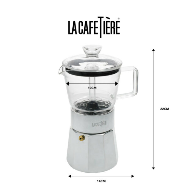 Cafetera Verona, 6 tazas, Plateado - Image 4