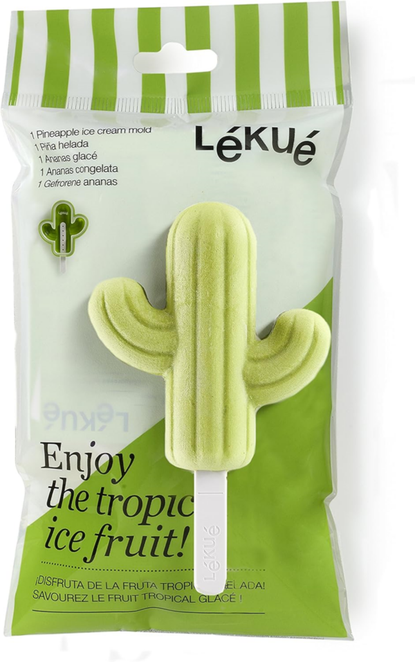 Kit 4 Moldes Helado Cactus, Verde - Image 3